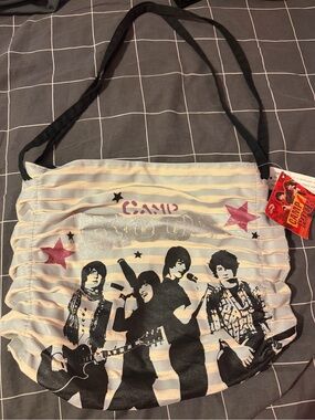 vintage disney camp rock tote bag